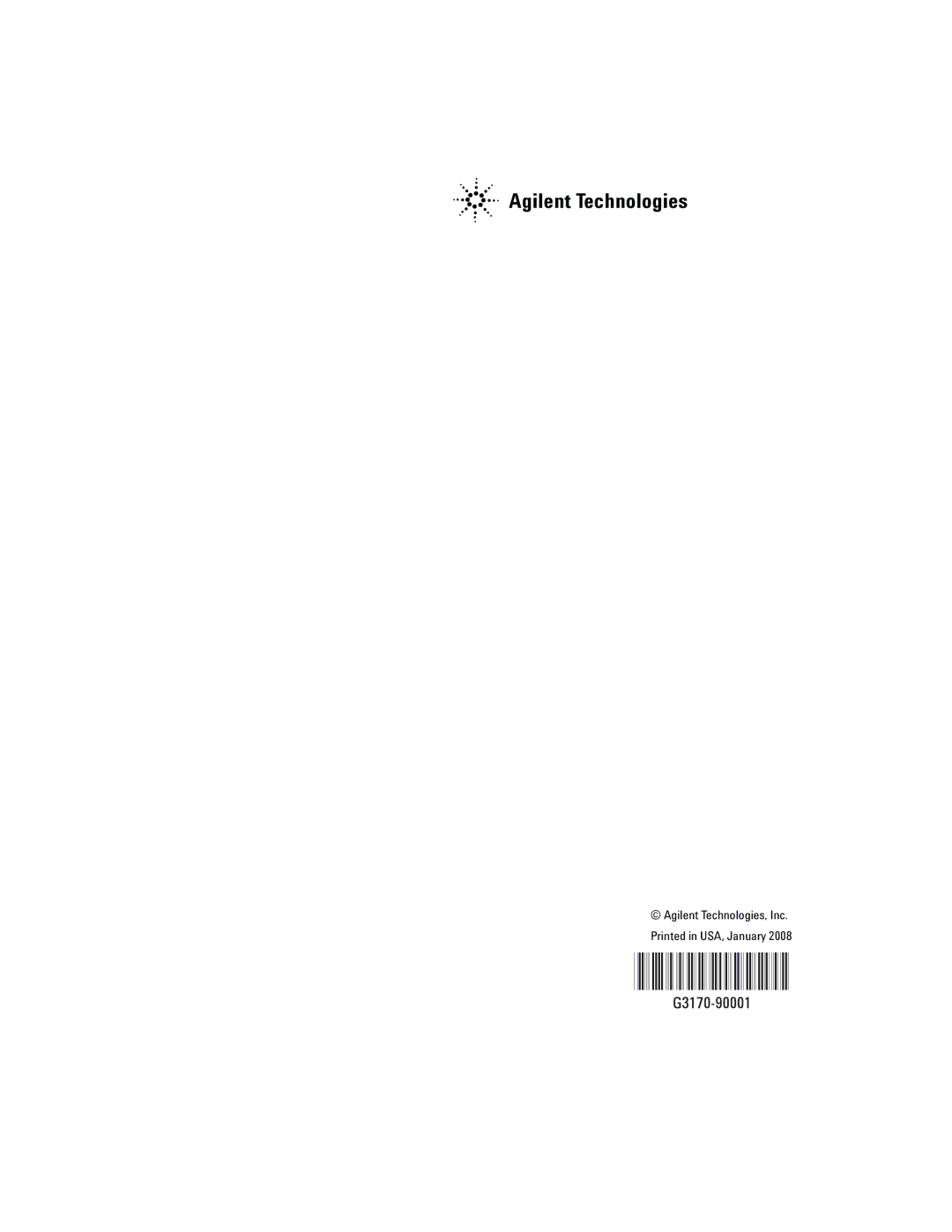 Agilent Technologies 5975 manual Agilent Technologies 