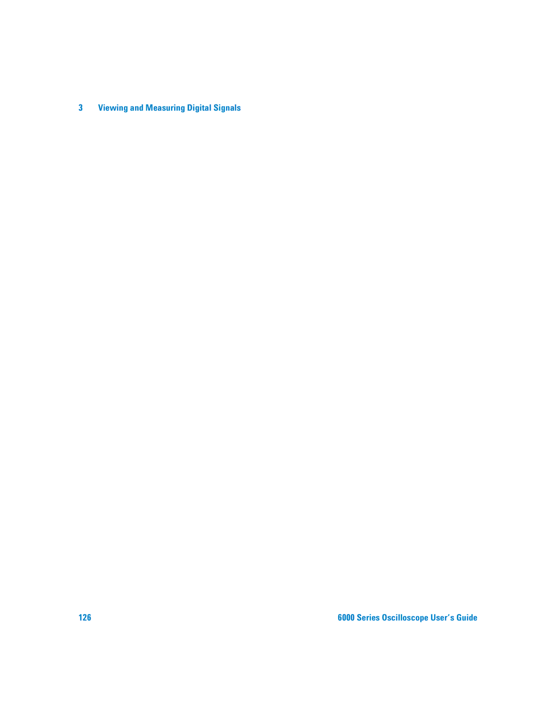 Agilent Technologies 6000 Series manual 126 