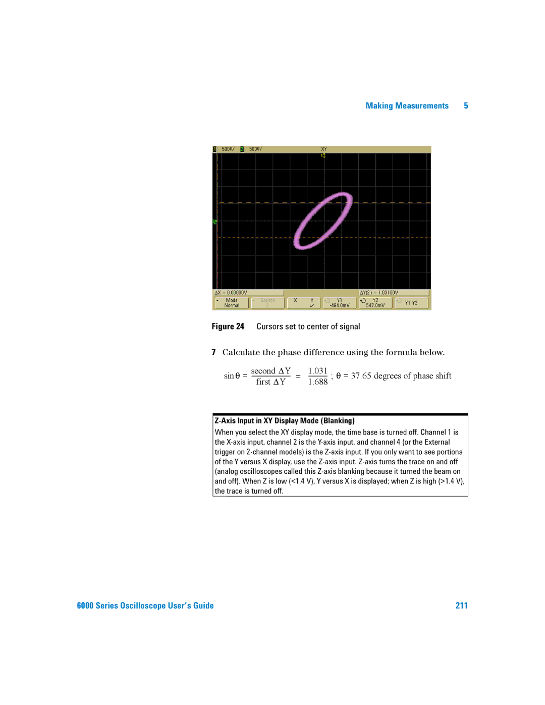 Agilent Technologies 6000 Series manual Series Oscilloscope User’s Guide 211 