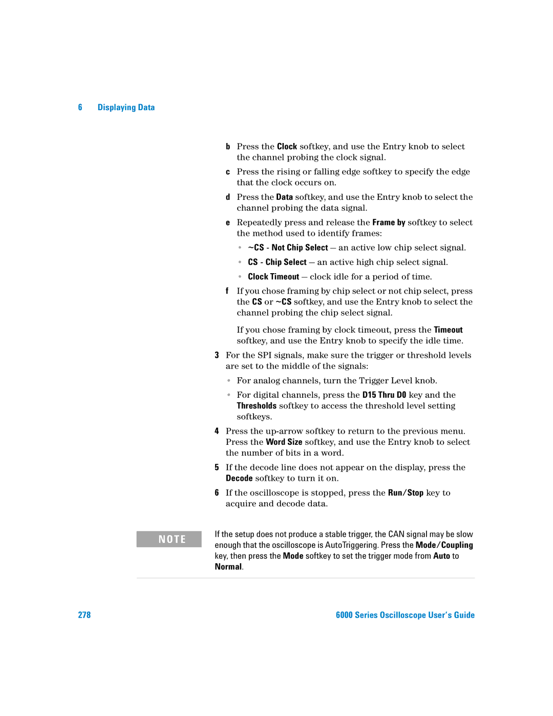 Agilent Technologies 6000 Series manual 278 