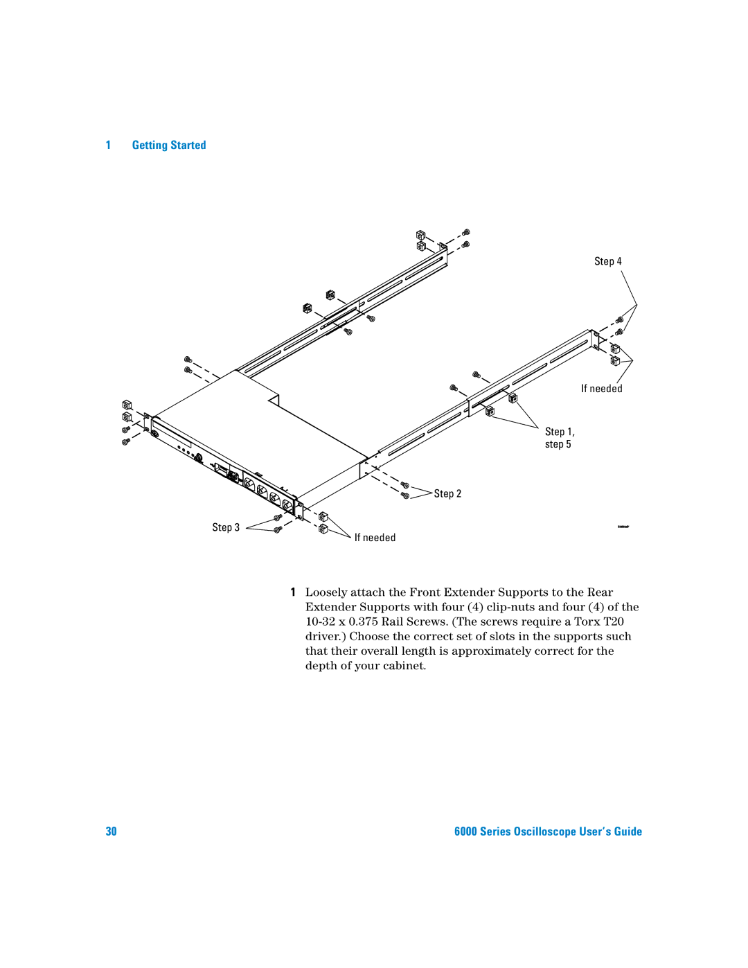 Agilent Technologies 6000 Series manual Step If needed 