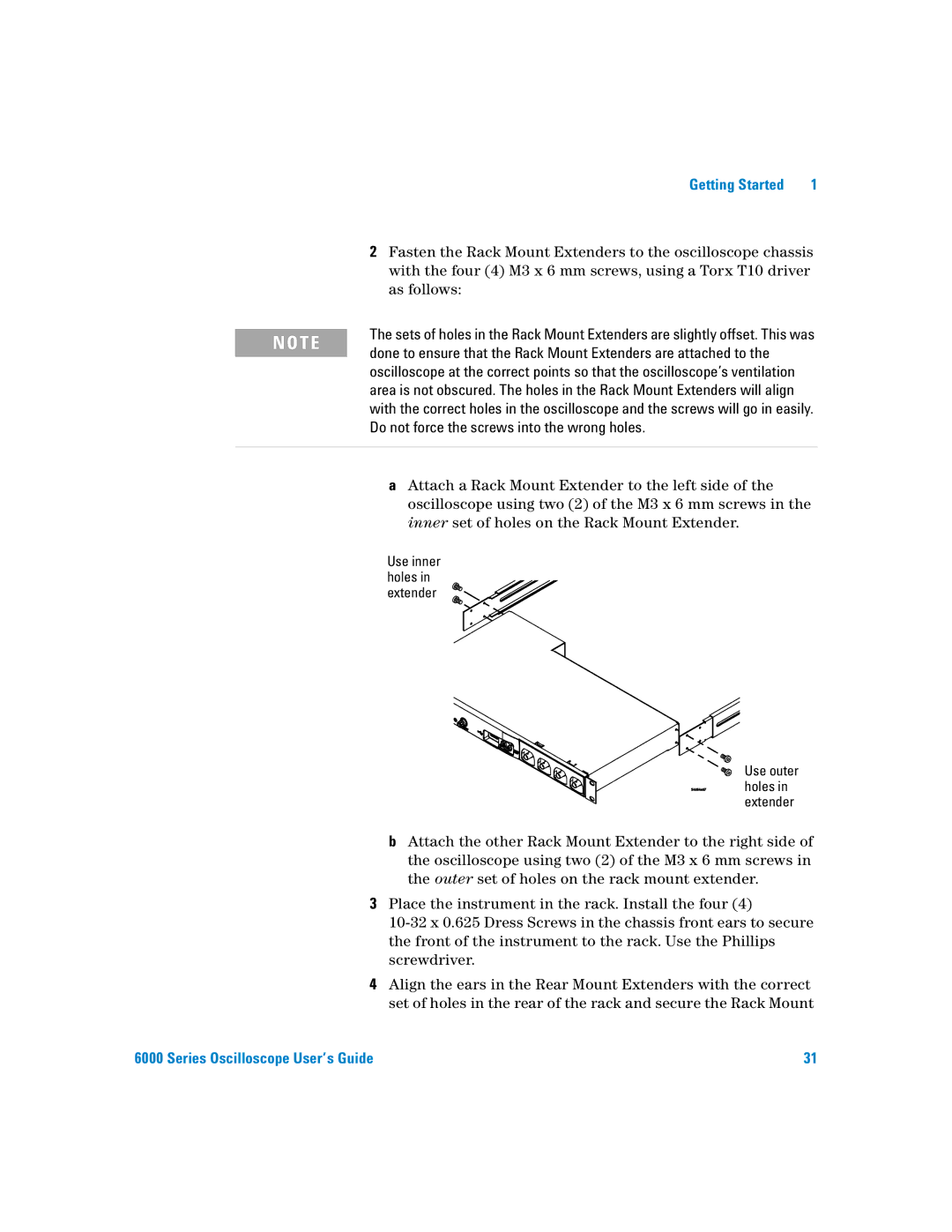 Agilent Technologies 6000 Series manual T E 