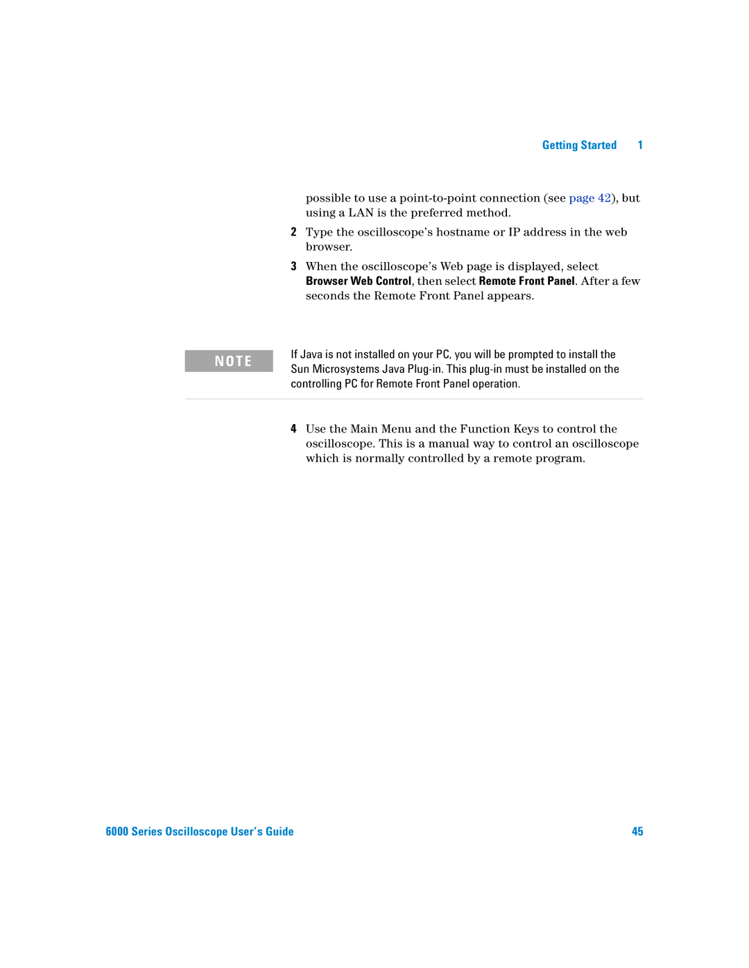 Agilent Technologies 6000 Series manual T E 