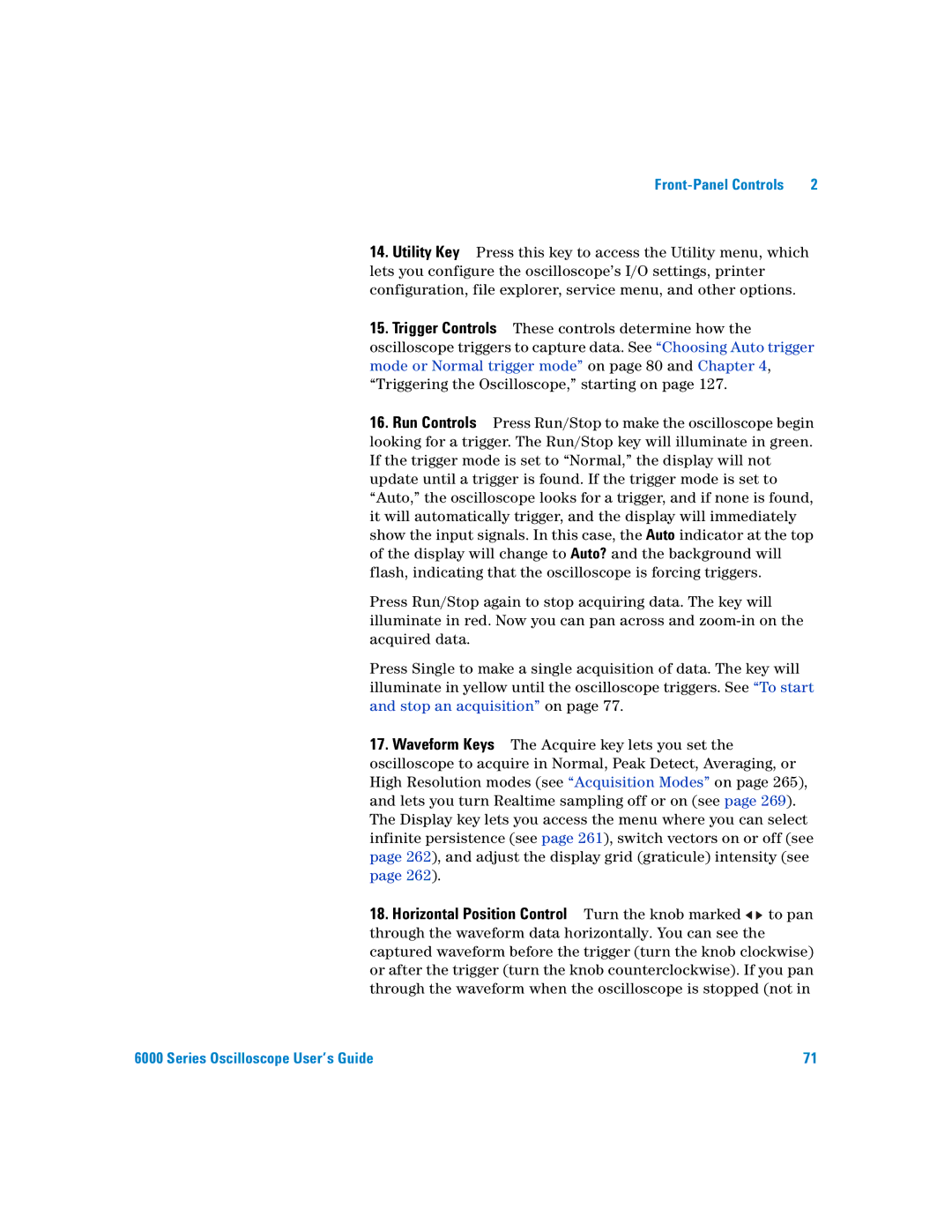 Agilent Technologies 6000 Series manual Series Oscilloscope User’s Guide 