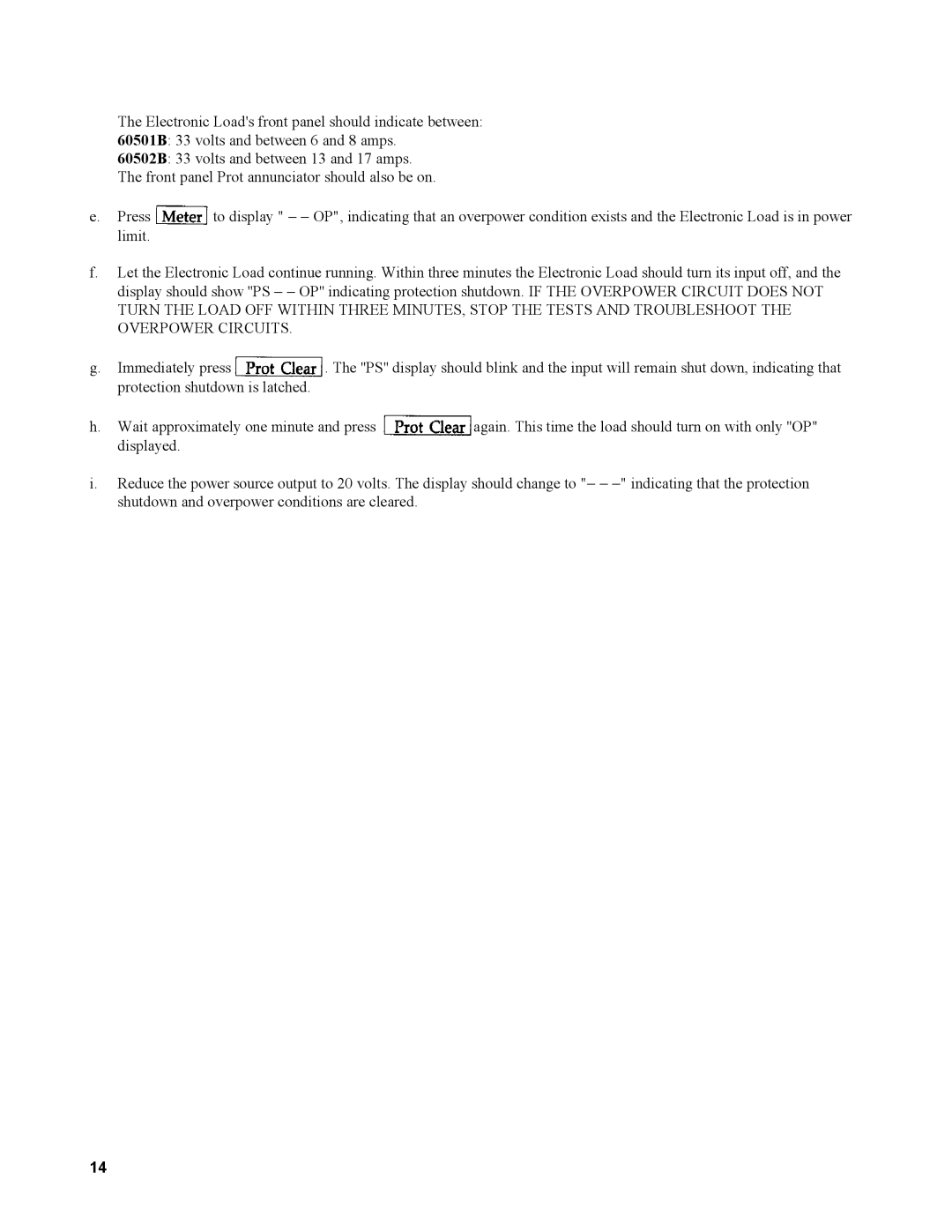 Agilent Technologies 60501B, 60502B service manual 