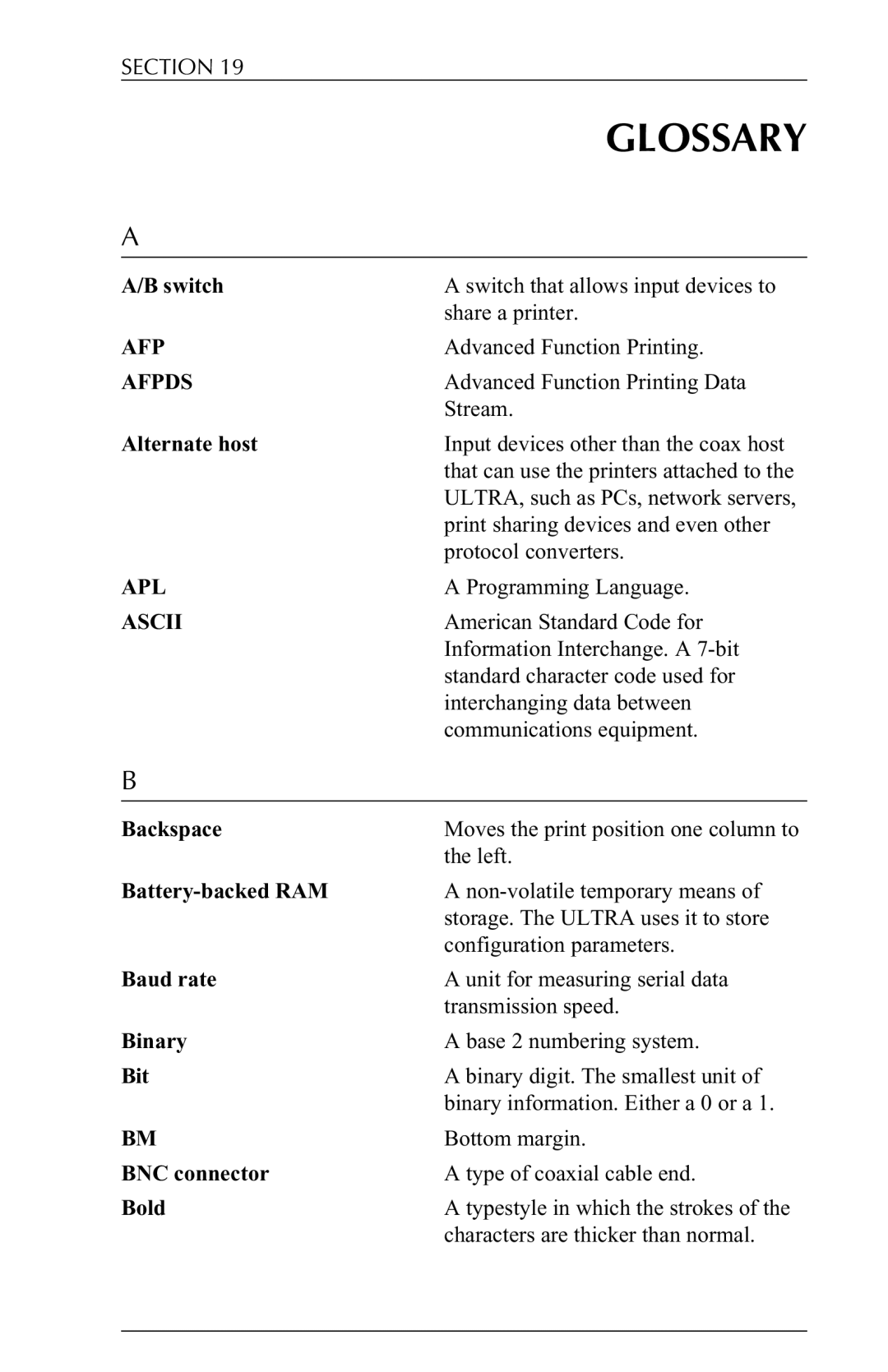 Agilent Technologies 6287 manual Afpds 