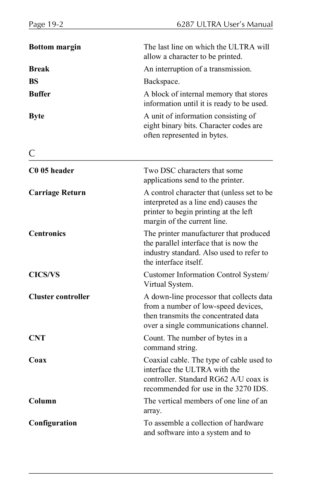 Agilent Technologies 6287 manual Cics/Vs, Cnt 