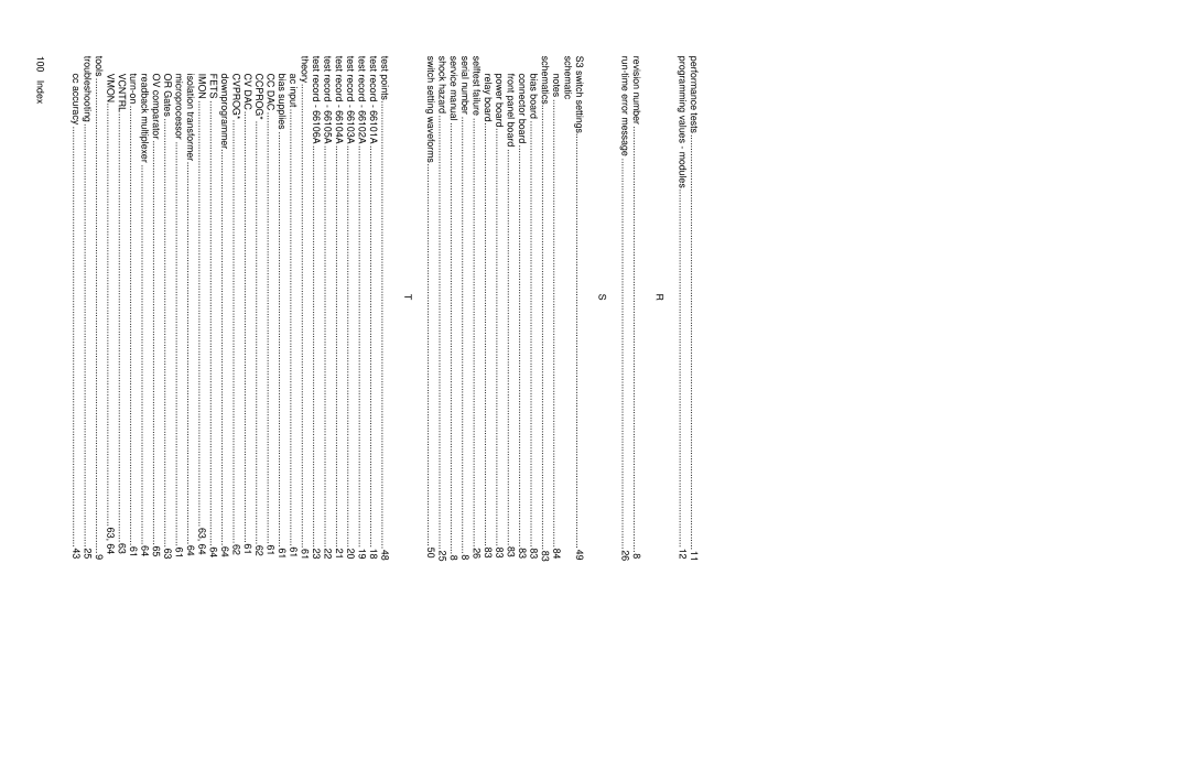 Agilent Technologies 6610XA appendix Schematic 