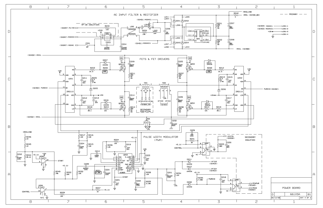 Agilent Technologies 6610XA appendix 