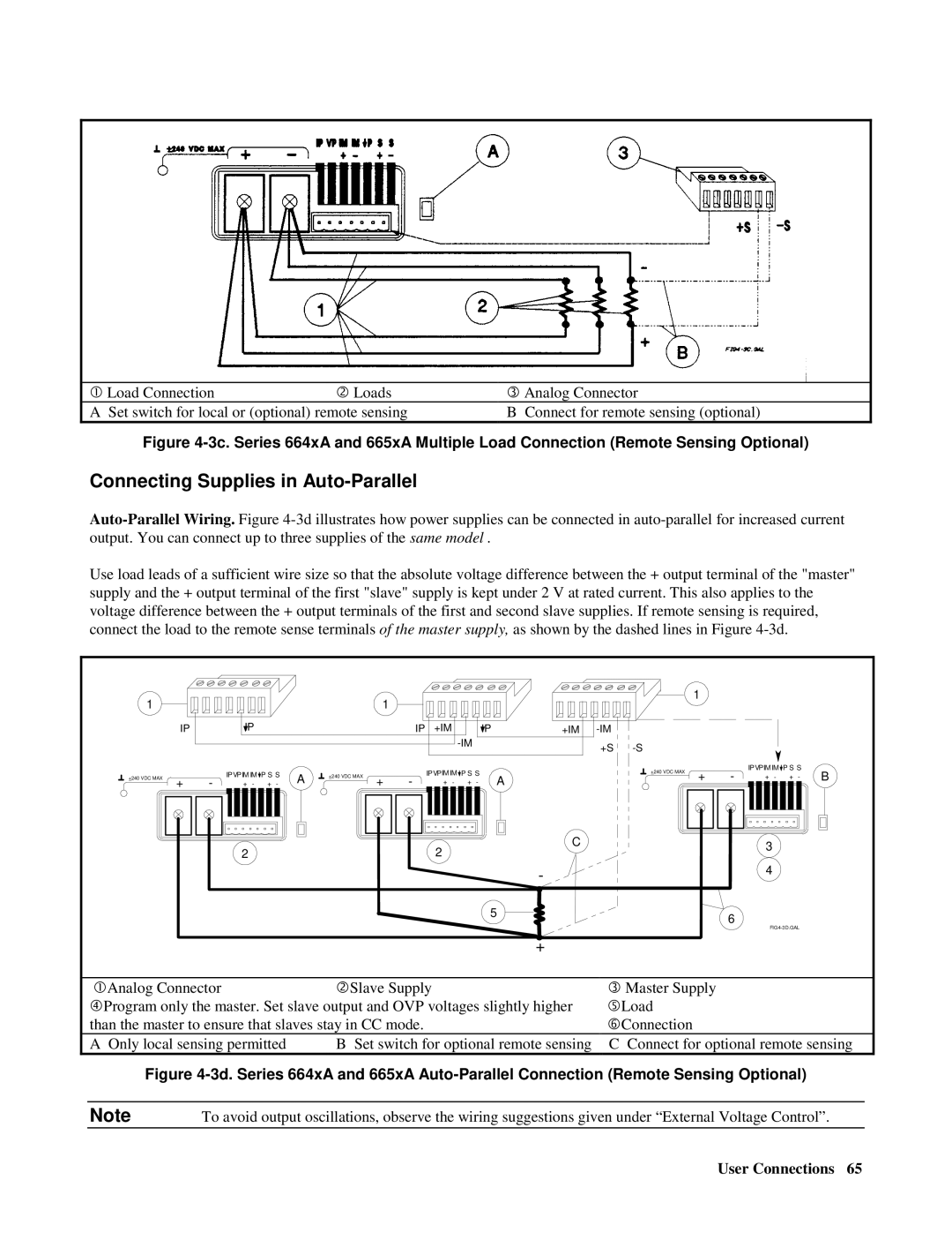 Agilent Technologies 665xA, 664xA, 667xA, 669xA, 668xA manual Connecting Supplies in Auto-Parallel 