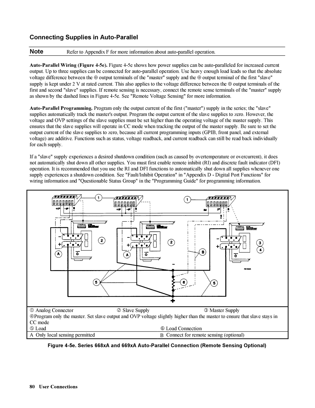 Agilent Technologies 665xA, 664xA, 667xA, 669xA, 668xA manual Connecting Supplies in Auto-Parallel 