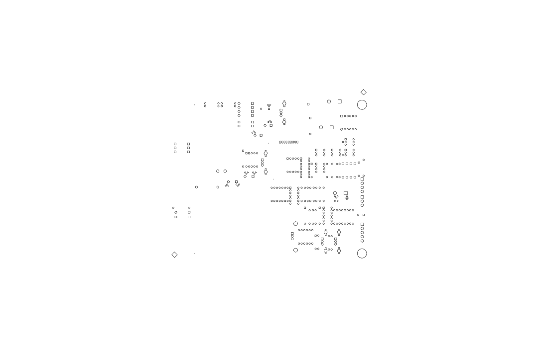 Agilent Technologies 6683A, 6684A, 6680A, 6681A, 6682A service manual 15. A6 Bias Board, Component and Test Point Location 