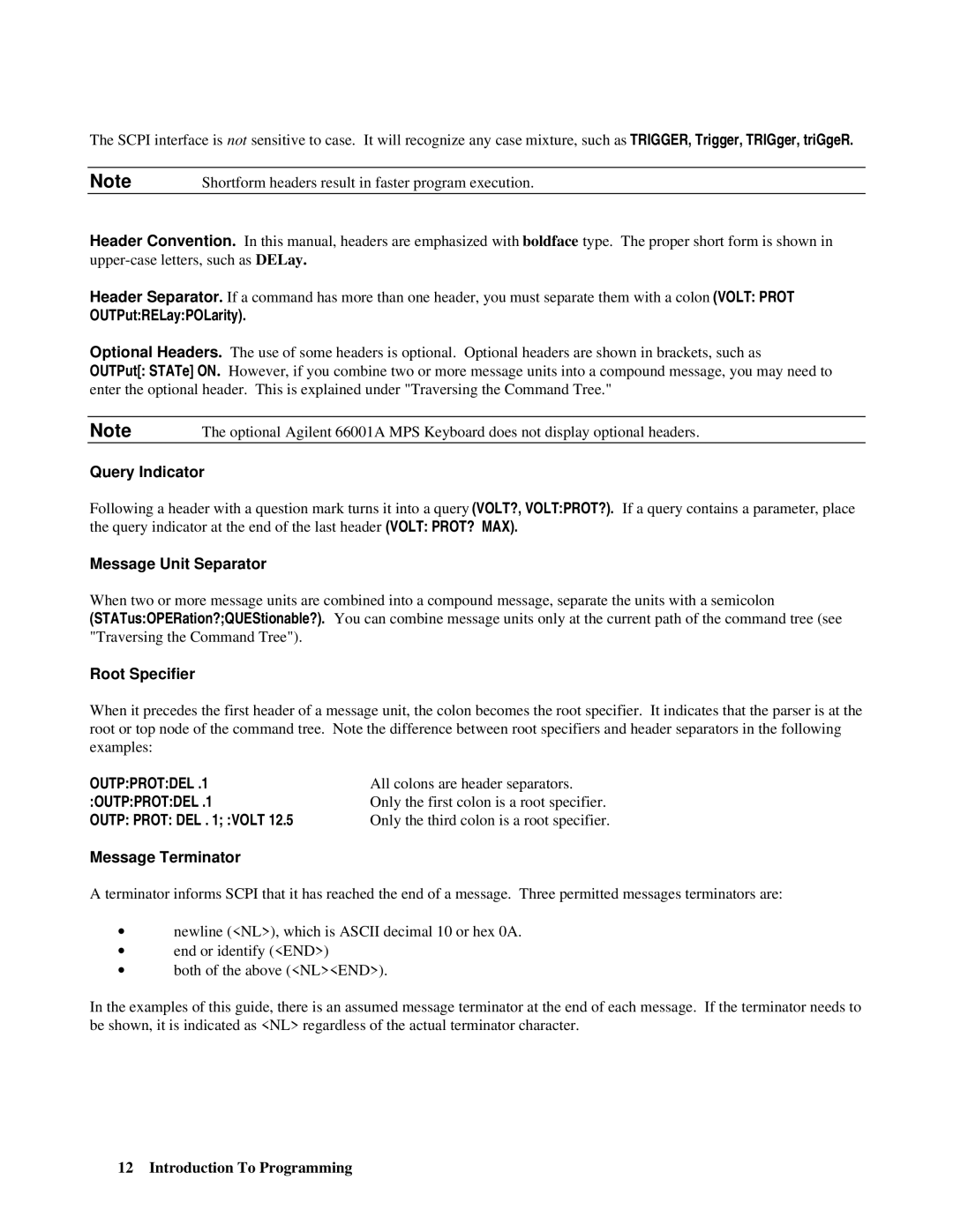 Agilent Technologies 66lxxA manual Outpprotdel 