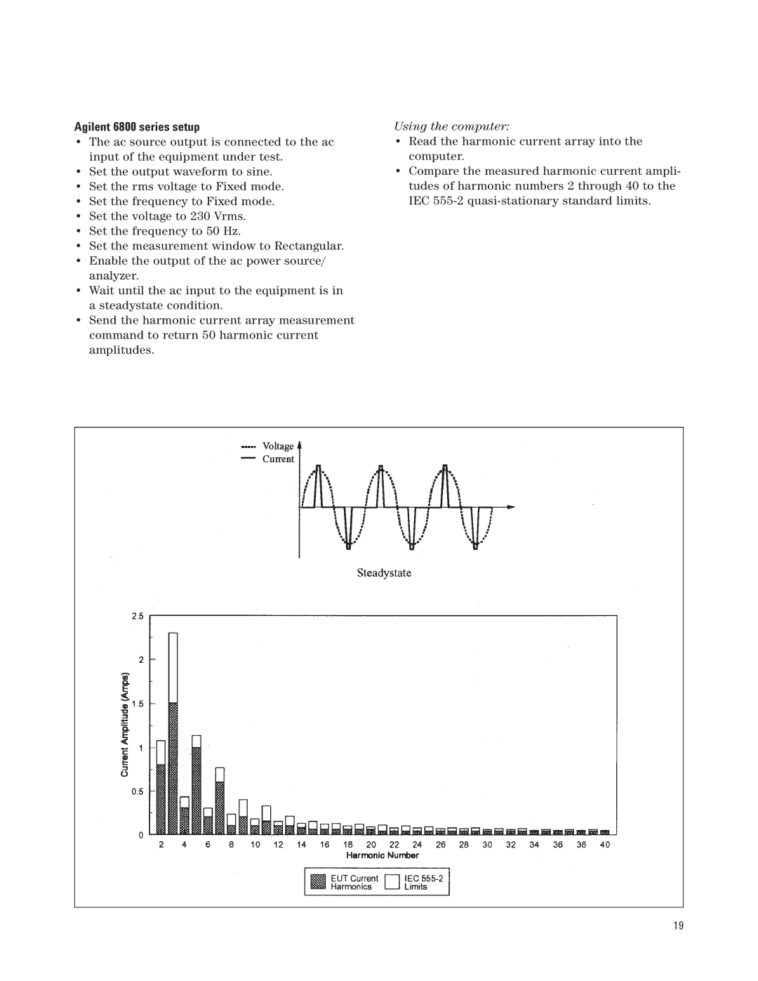 Agilent Technologies 6800 manual Using the computer 