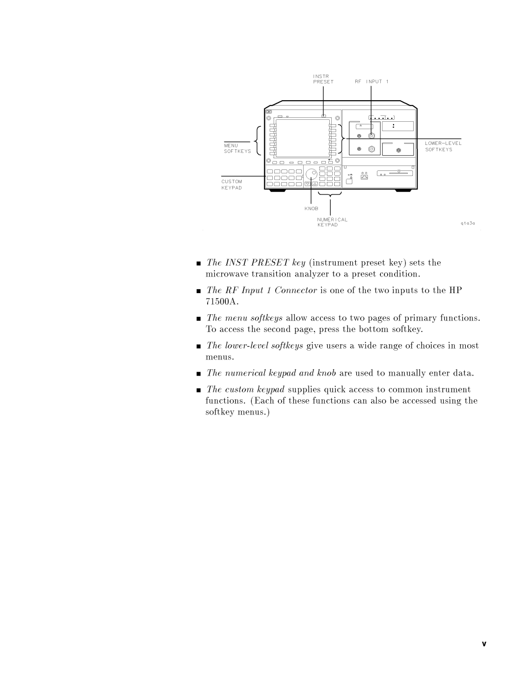 Agilent Technologies 71500A, 70820A quick start 