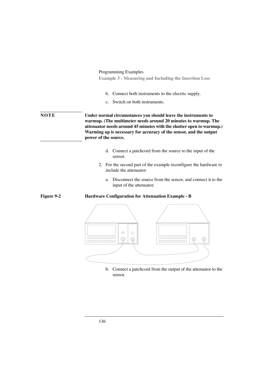 Agilent Technologies 8156A manual Include the attenuator 
