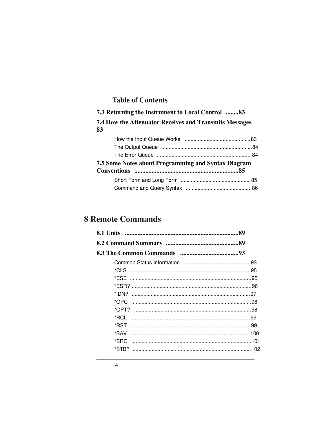 Agilent Technologies 8156A manual Some Notes about Programming and Syntax Diagram, Conventions 