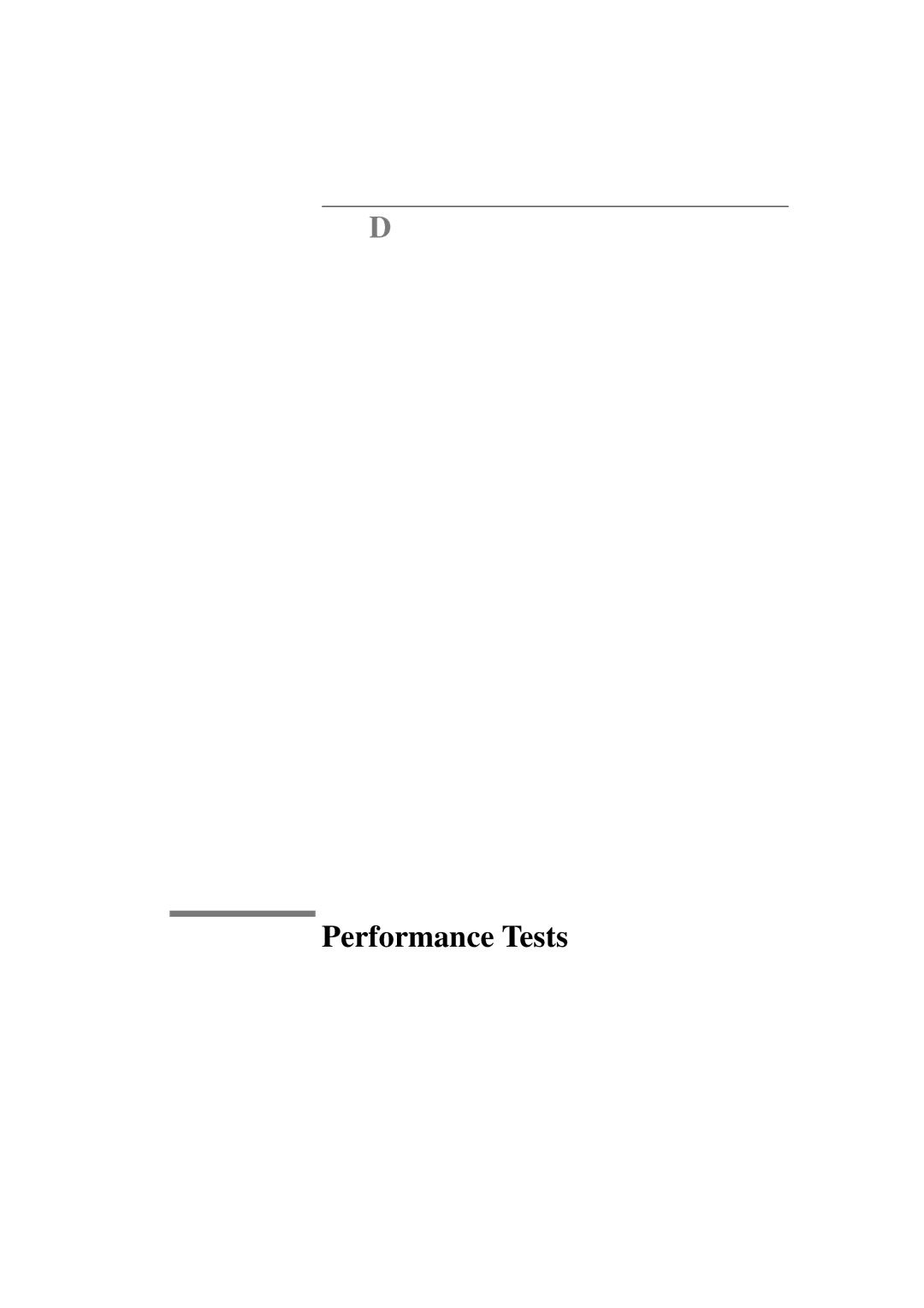 Agilent Technologies 8156A manual Performance Tests 