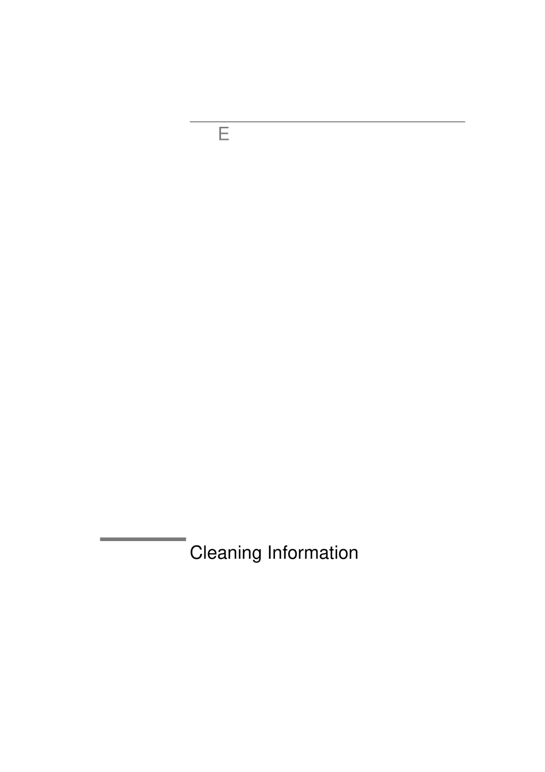 Agilent Technologies 8156A manual Cleaning Information 