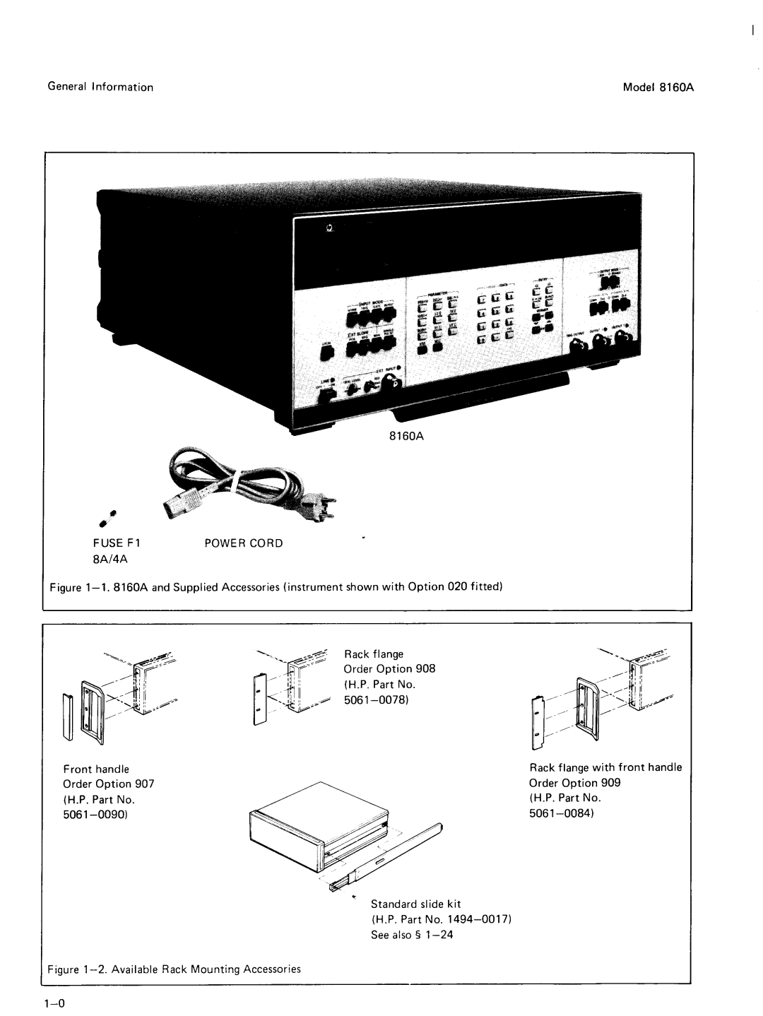 Agilent Technologies 8160A service manual 