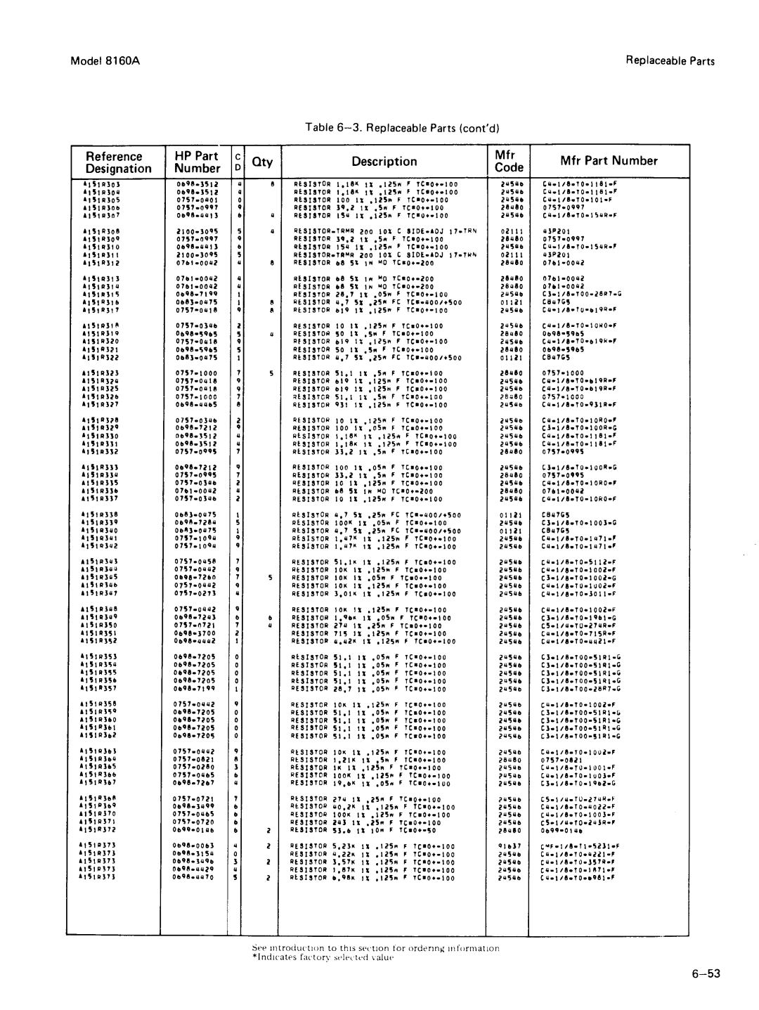 Agilent Technologies 8160A service manual 