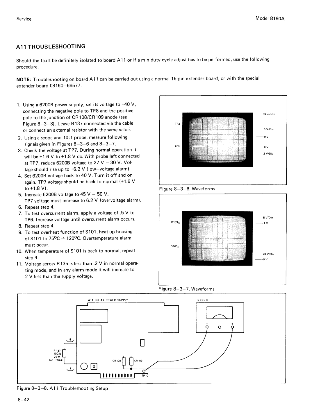 Agilent Technologies 8160A service manual 