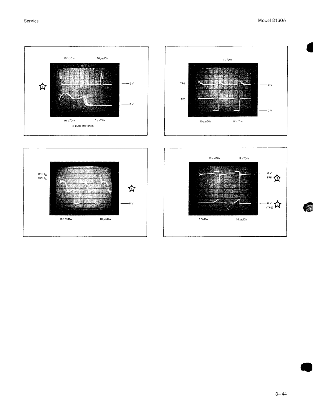 Agilent Technologies 8160A service manual 