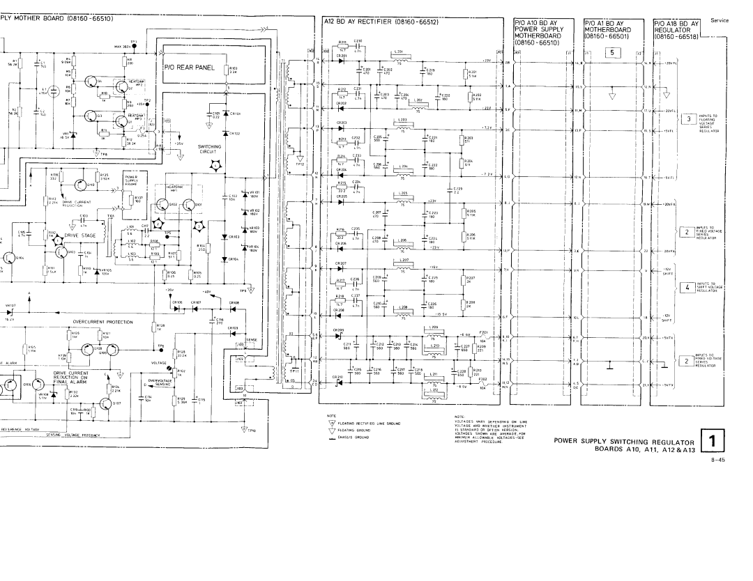 Agilent Technologies 8160A service manual 