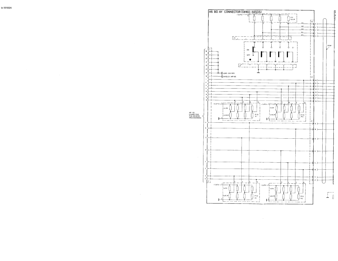 Agilent Technologies 8160A service manual 