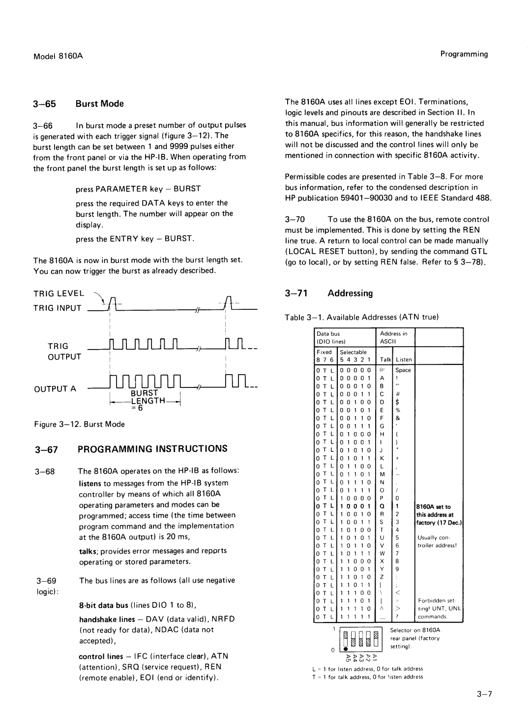 Agilent Technologies 8160A service manual 