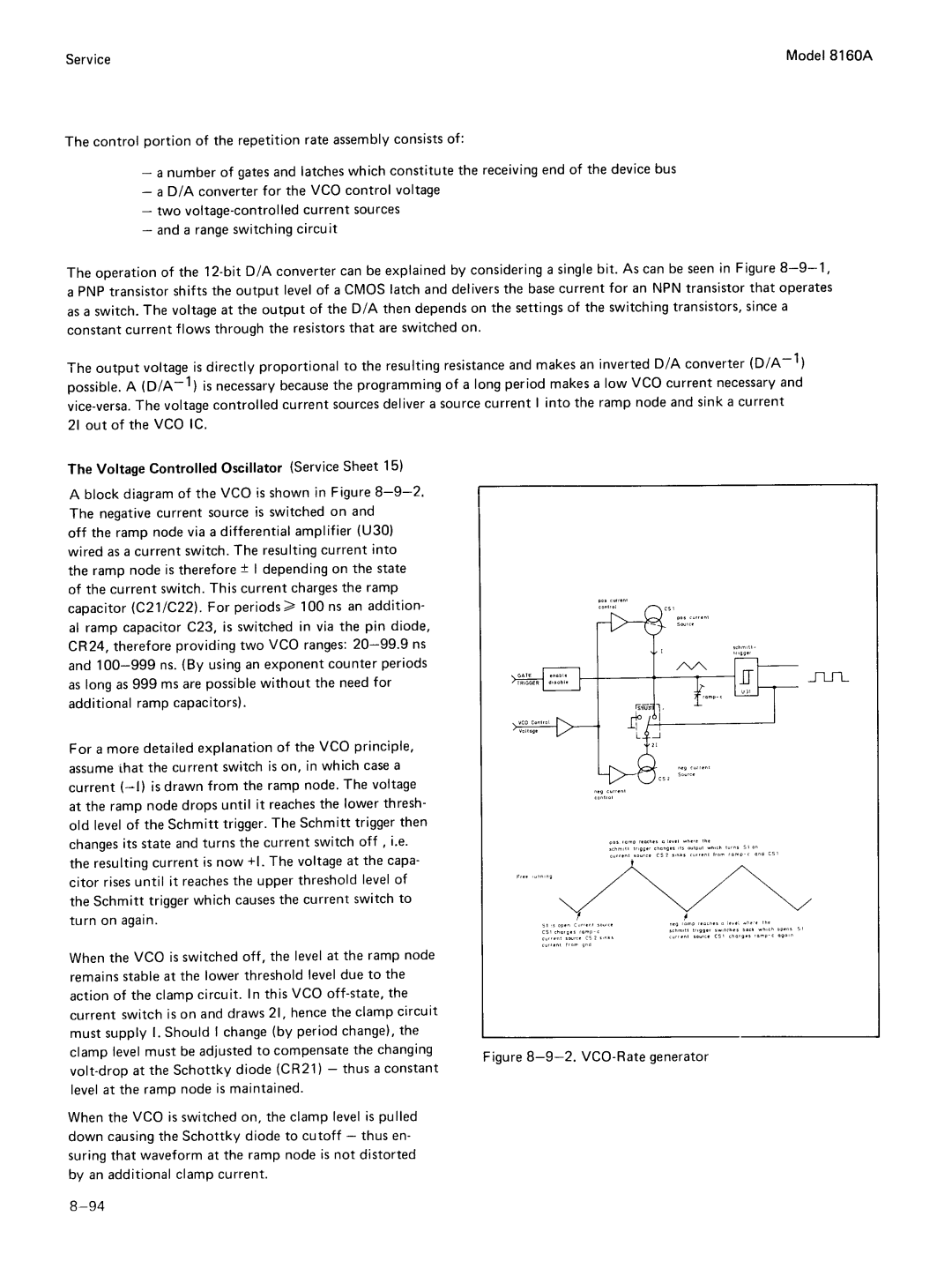 Agilent Technologies 8160A service manual 