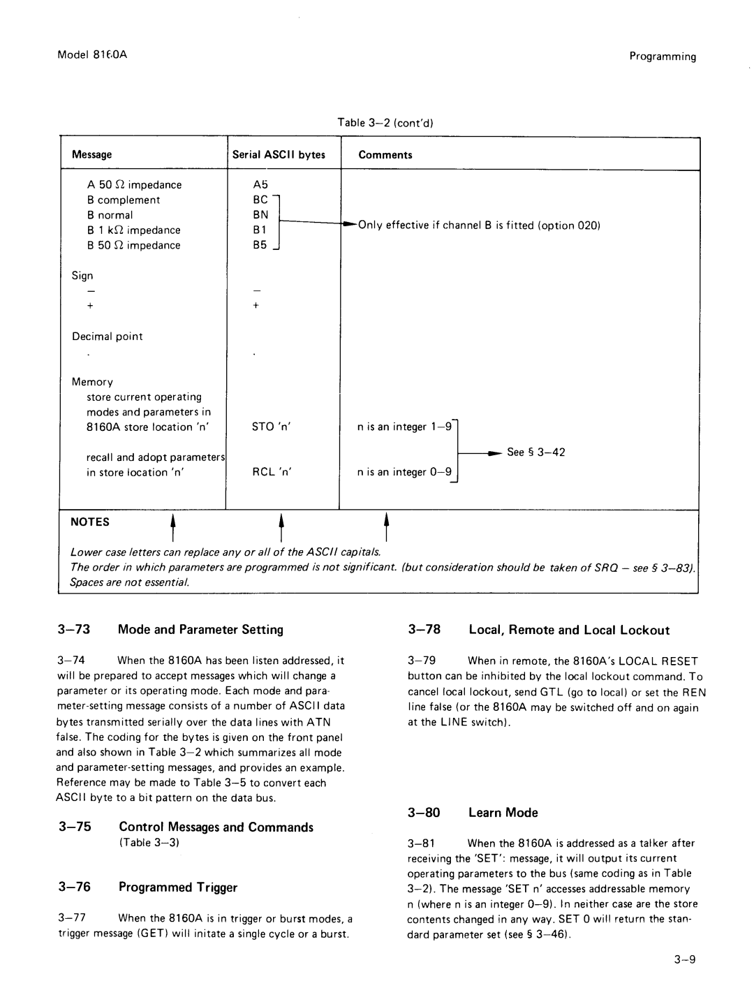 Agilent Technologies 8160A service manual 