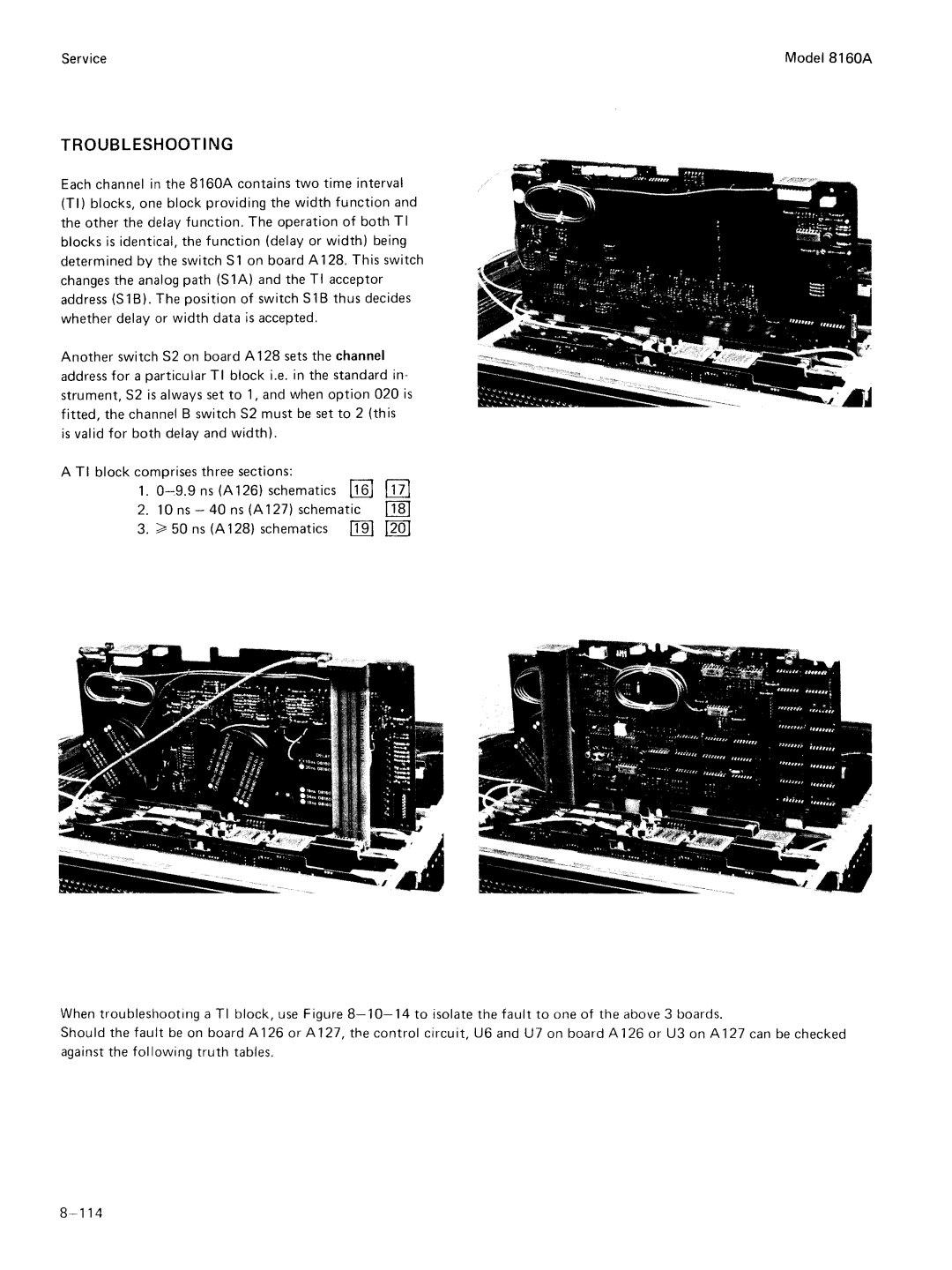 Agilent Technologies 8160A service manual 