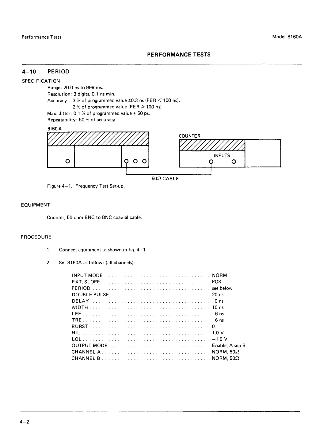 Agilent Technologies 8160A service manual 