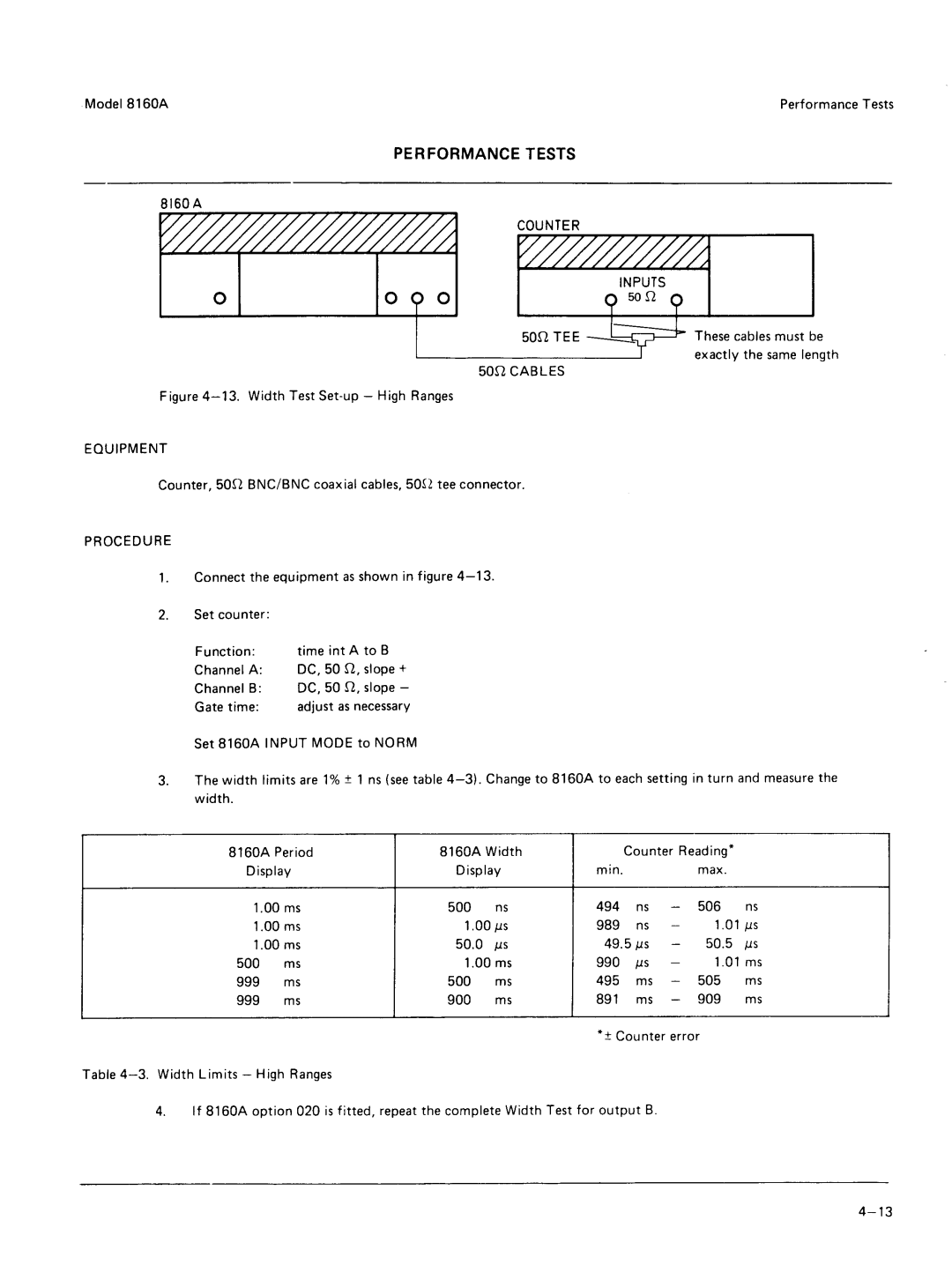 Agilent Technologies 8160A service manual 