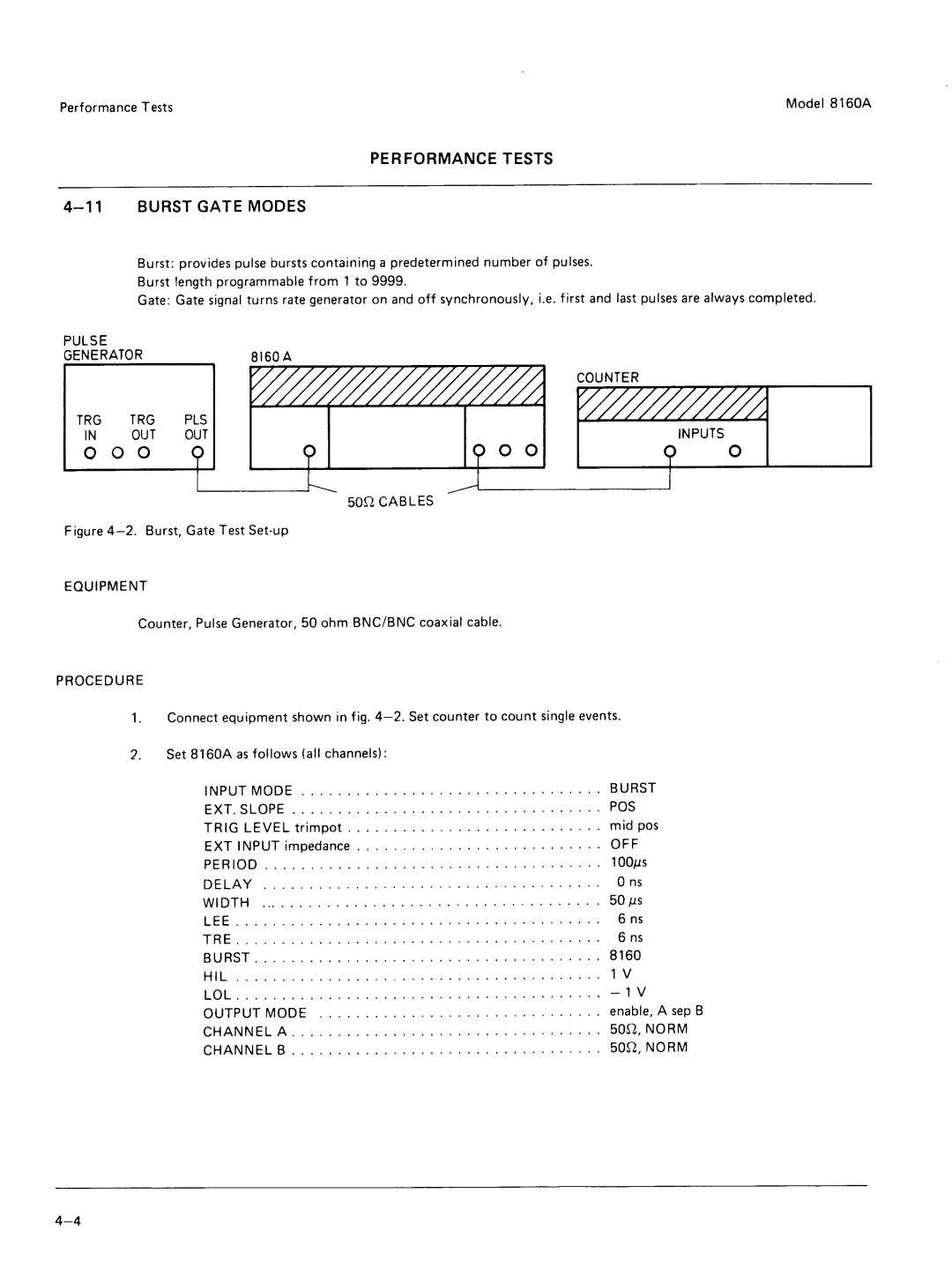 Agilent Technologies 8160A service manual 