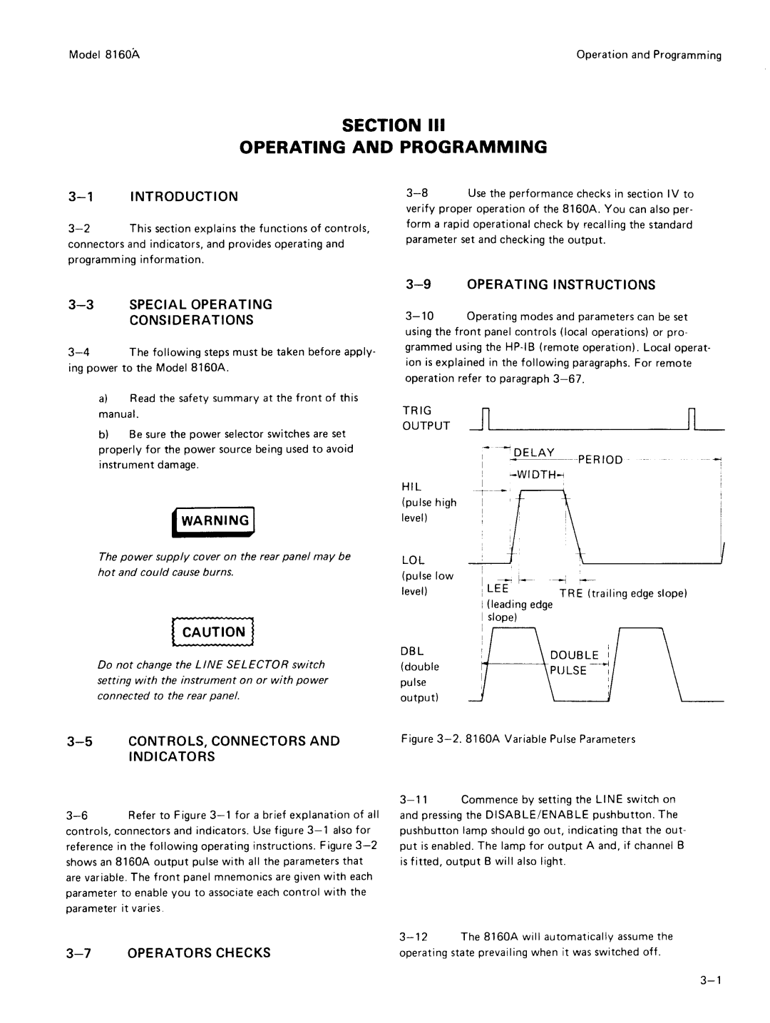 Agilent Technologies 8160A service manual 