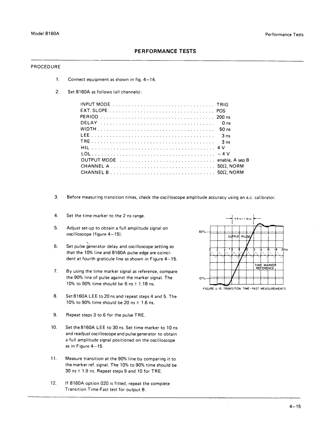 Agilent Technologies 8160A service manual 