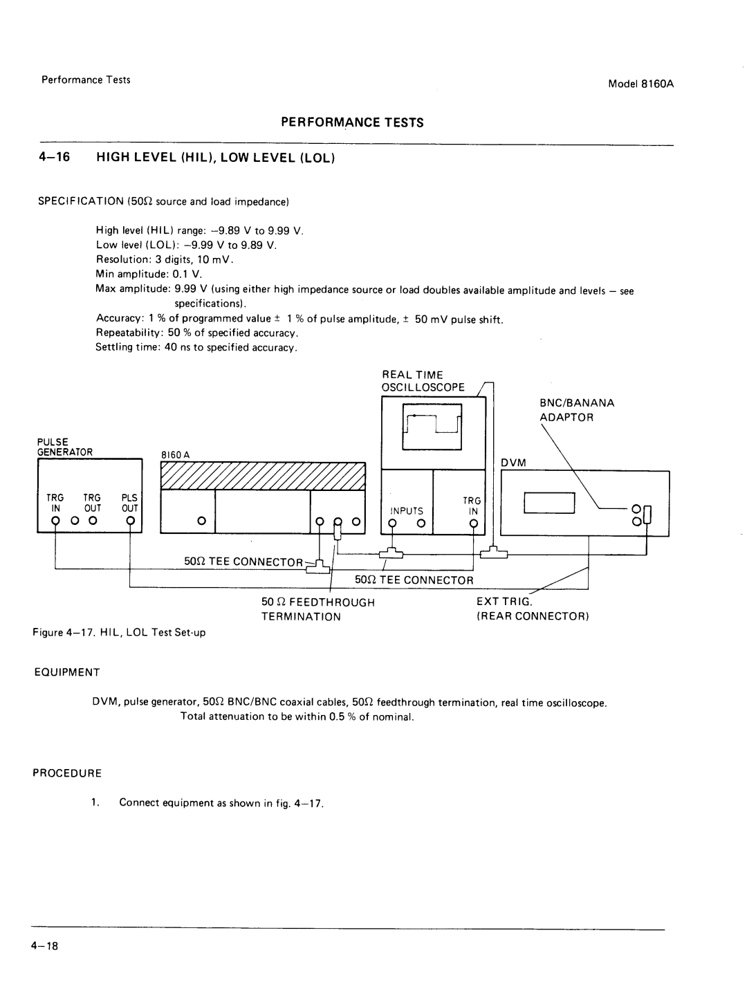 Agilent Technologies 8160A service manual 