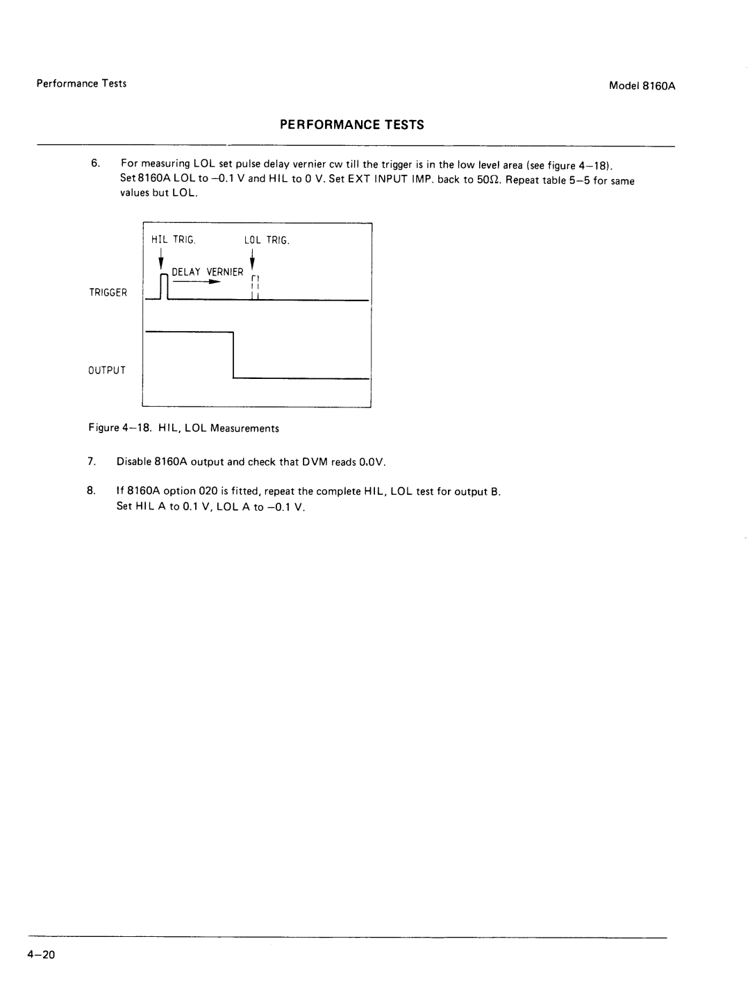 Agilent Technologies 8160A service manual 