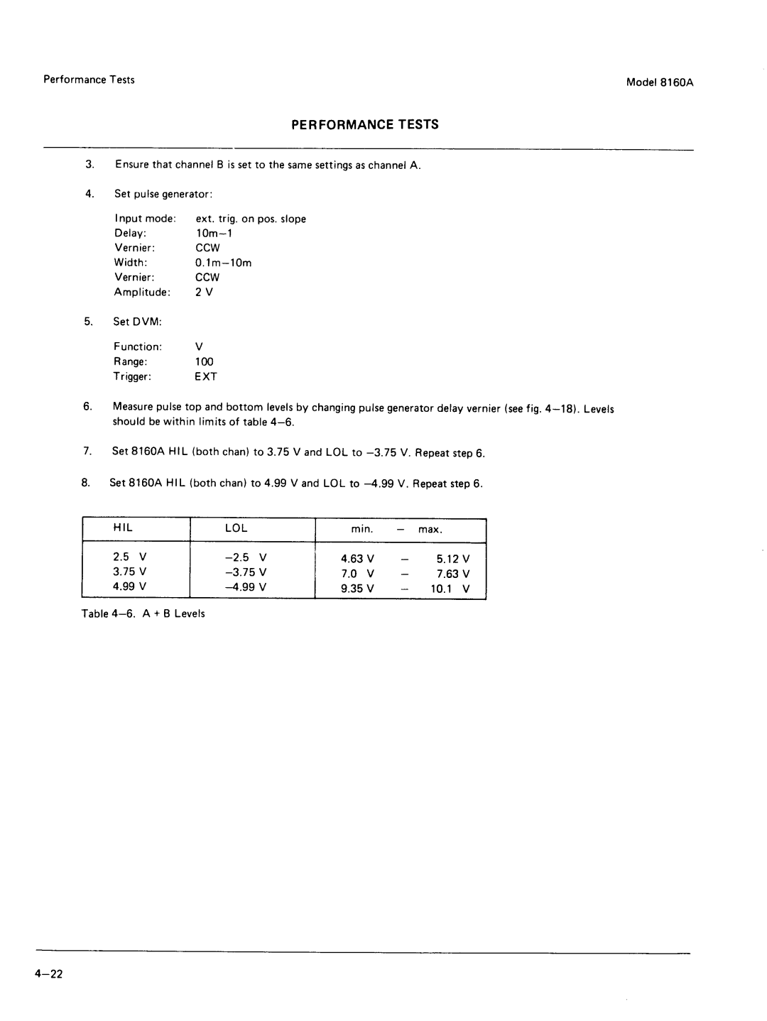 Agilent Technologies 8160A service manual 