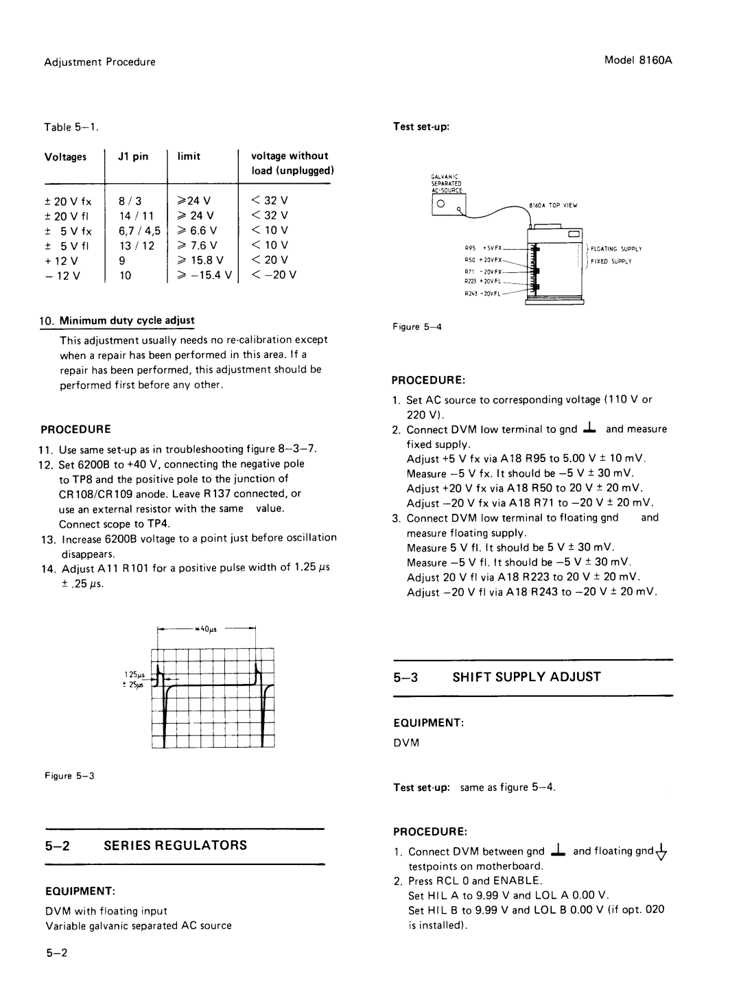 Agilent Technologies 8160A service manual 