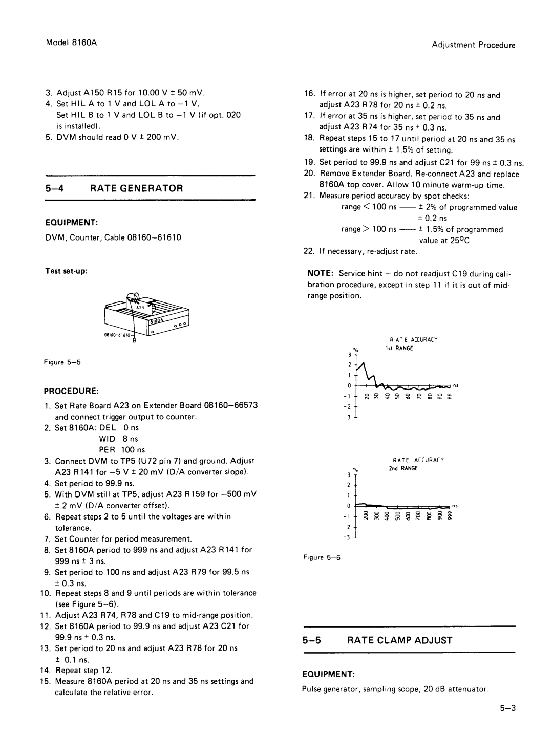 Agilent Technologies 8160A service manual 