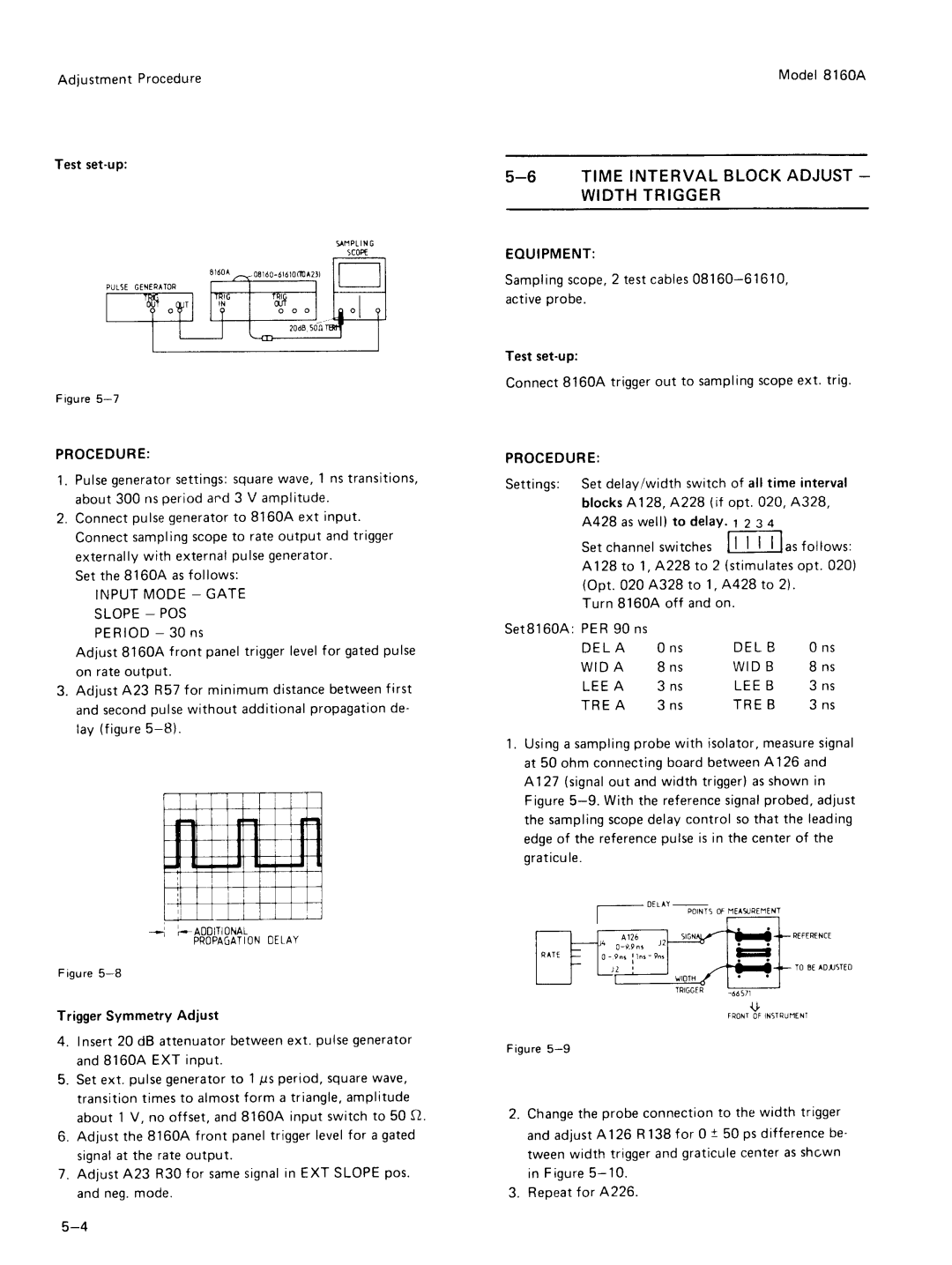 Agilent Technologies 8160A service manual 