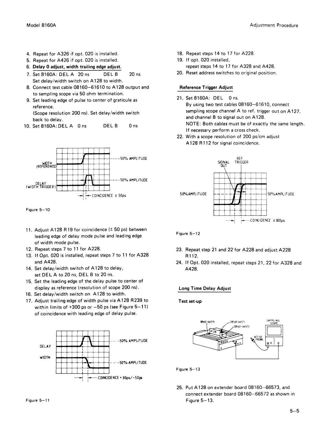 Agilent Technologies 8160A service manual 