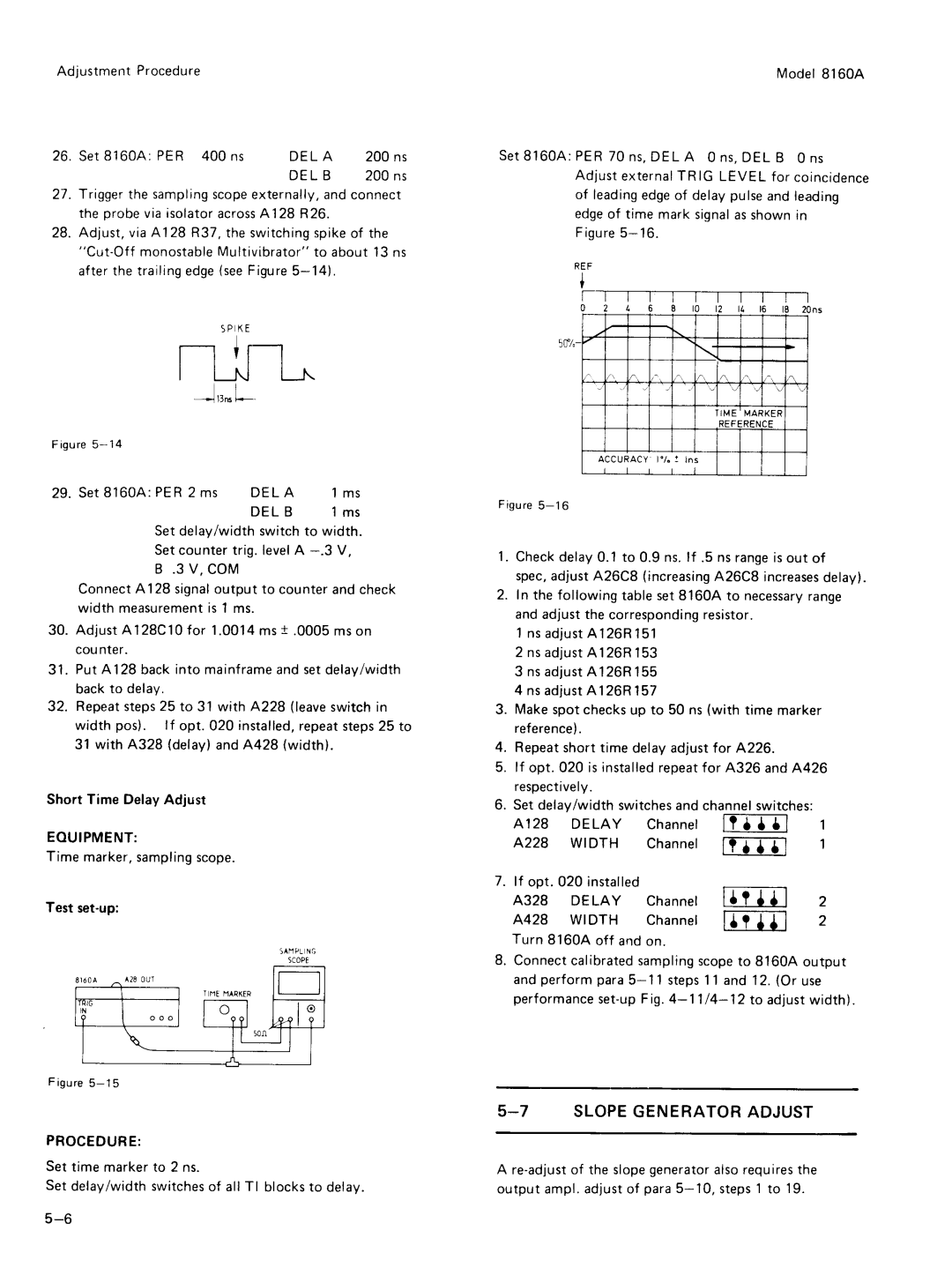 Agilent Technologies 8160A service manual 