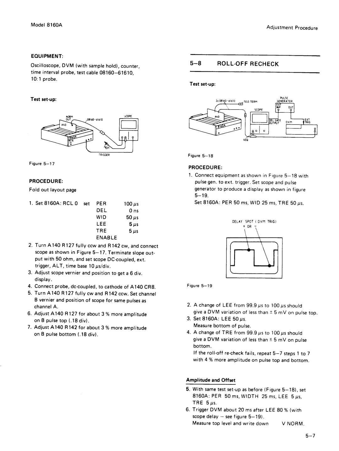 Agilent Technologies 8160A service manual 