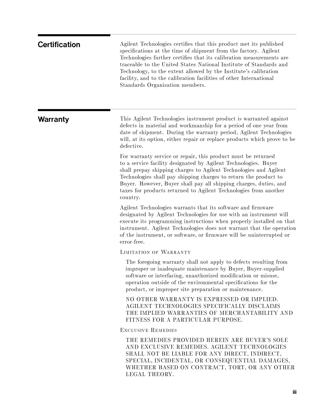 Agilent Technologies 8360 manual 