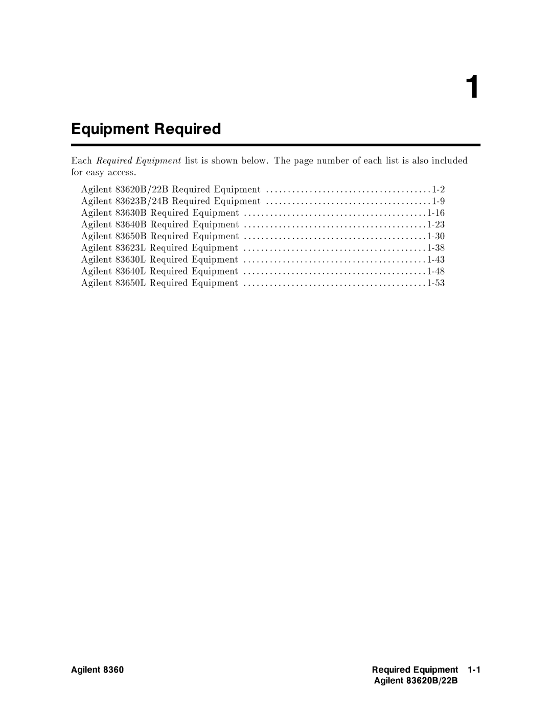 Agilent Technologies 83630B, 83624B, 83623B, 83640L, 83622B, 83630L, 83640B, 83650B, 83623L, 83650L manual C25@1!#F1!1#-4--1!24C57 