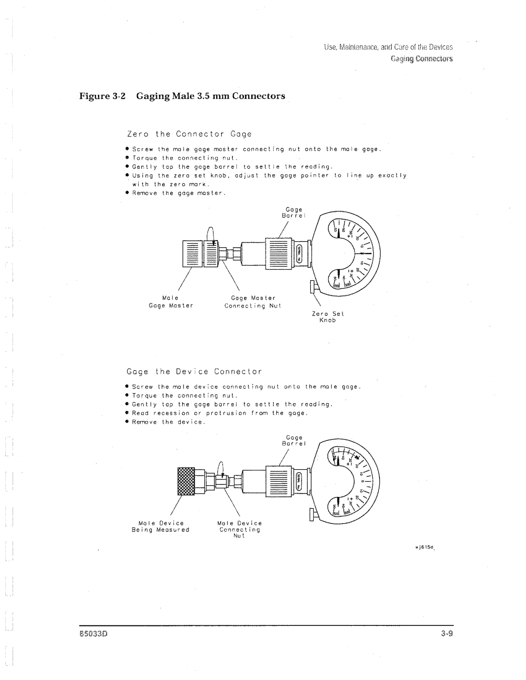 Agilent Technologies 85033D manual 
